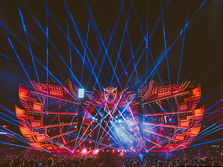 EDM Festival Laser shows
