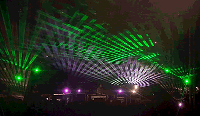 Lasershow Entertainment, laser attractions